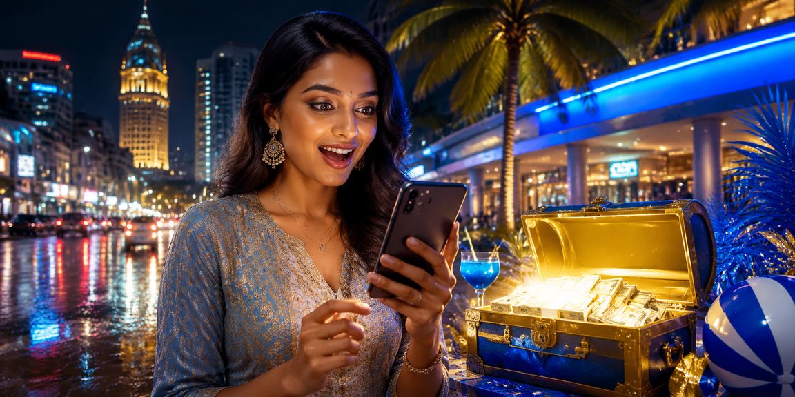 Mobile betting user enjoying cricket odds on smartphone in Bangalore
